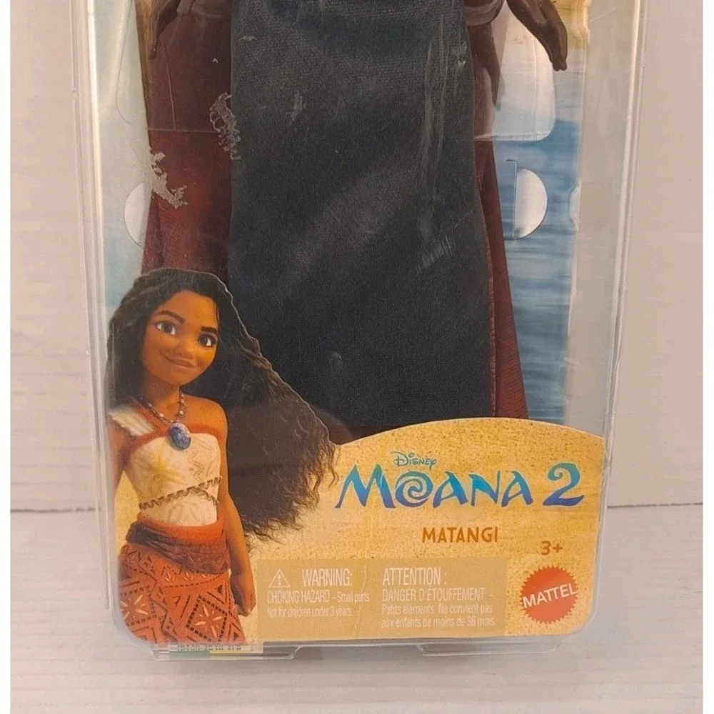 Disney Moana 2 Matangi Fashion Doll with 3‎ Accessories Removable Outfit w/ Cape
